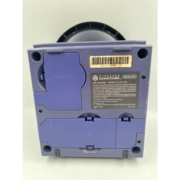 Nintendo GameCube DOL-001 Gaming System - Indigo - TESTED & WORKING - Picture 10 of 13